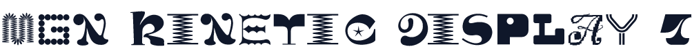 MGN Kinetic Display 7