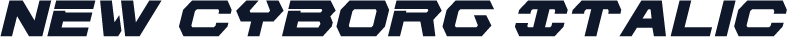 New Cyborg Italic