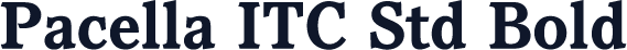 Pacella ITC Std Bold