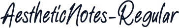 AestheticNotes-Regular