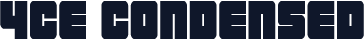 4ce Condensed