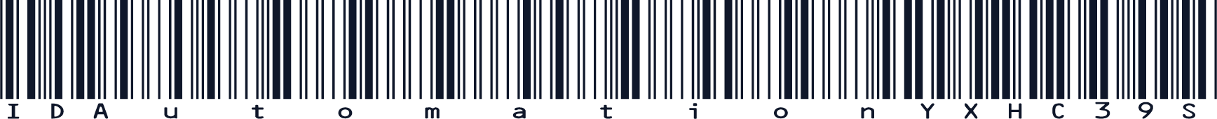 IDAutomationYXHC39S