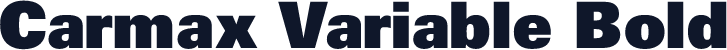 Carmax Variable Bold