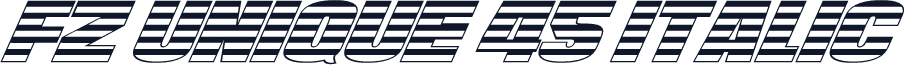 FZ UNIQUE 45 ITALIC
