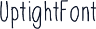 UptightFont