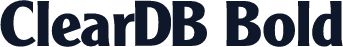 ClearDB Bold