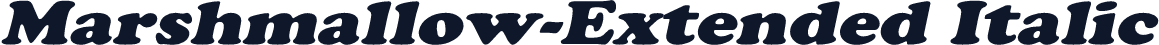 Marshmallow-Extended Italic