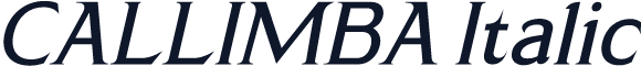 CALLIMBA Italic