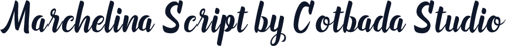 Marchelina Script by Cotbada Studio