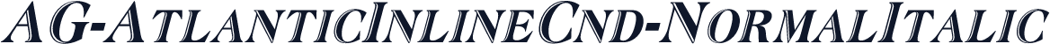 AG-AtlanticInlineCnd-NormalItalic