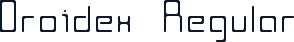 Droidex Regular