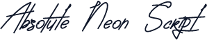 Absolute Neon Script