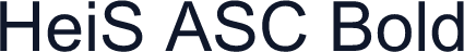 HeiS ASC Bold