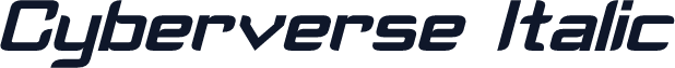 Cyberverse Italic