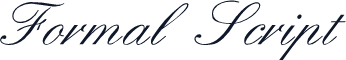 Formal Script