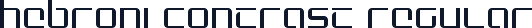 HebRoni Contrast Regular