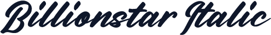 Billionstar Italic
