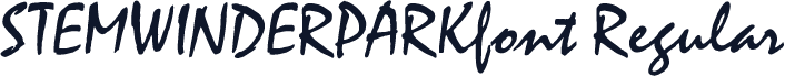 STEMWINDERPARKfont Regular
