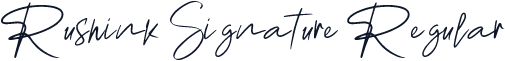 Rushink Signature Regular