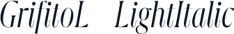 GrifitoL-LightItalic