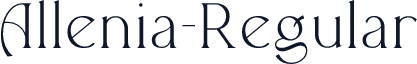 Allenia-Regular