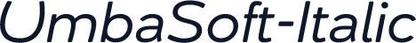 UmbaSoft-Italic