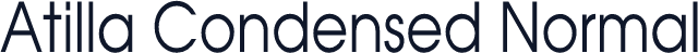 Atilla Condensed Normal