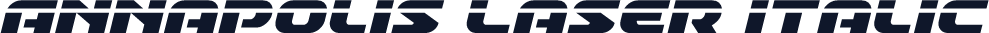 Annapolis Laser Italic