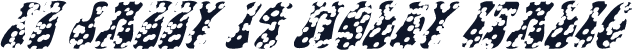 FZ JAZZY 14 HOLEY ITALIC