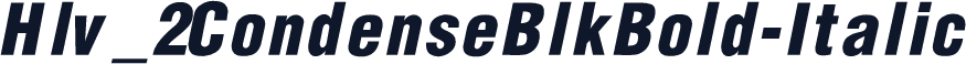 Hlv_2CondenseBlkBold-Italic