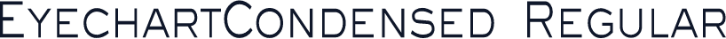 EyechartCondensed Regular