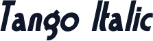 Tango Italic