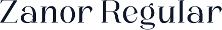 Zanor Regular