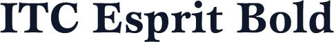 ITC Esprit Bold