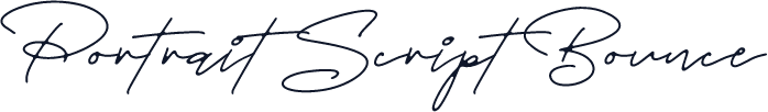 Portrait Script Bounce