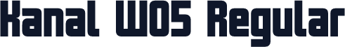 Kanal W05 Regular