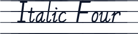 Italic Four