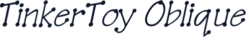 TinkerToy Oblique