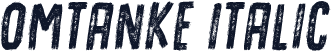 Omtanke Italic