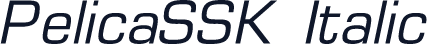 PelicaSSK  Italic