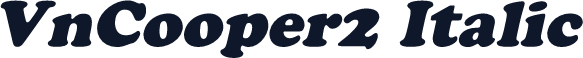 VnCooper2 Italic