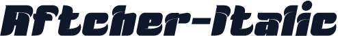 Aftcher-Italic