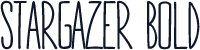 STARGAZER Bold