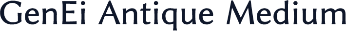 GenEi Antique Medium