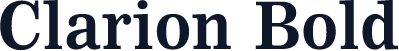 Clarion Bold