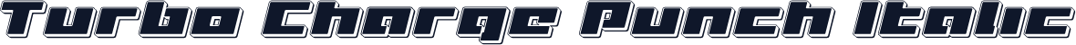 Turbo Charge Punch Italic