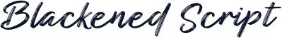 Blackened Script