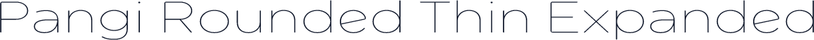 Pangi Rounded Thin Expanded