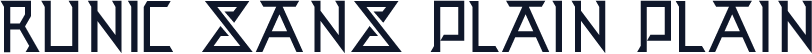 Runic Sans Plain Plain