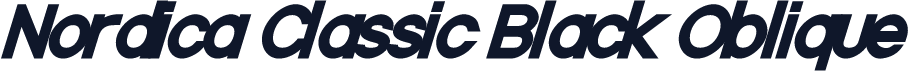 Nordica Classic Black Oblique